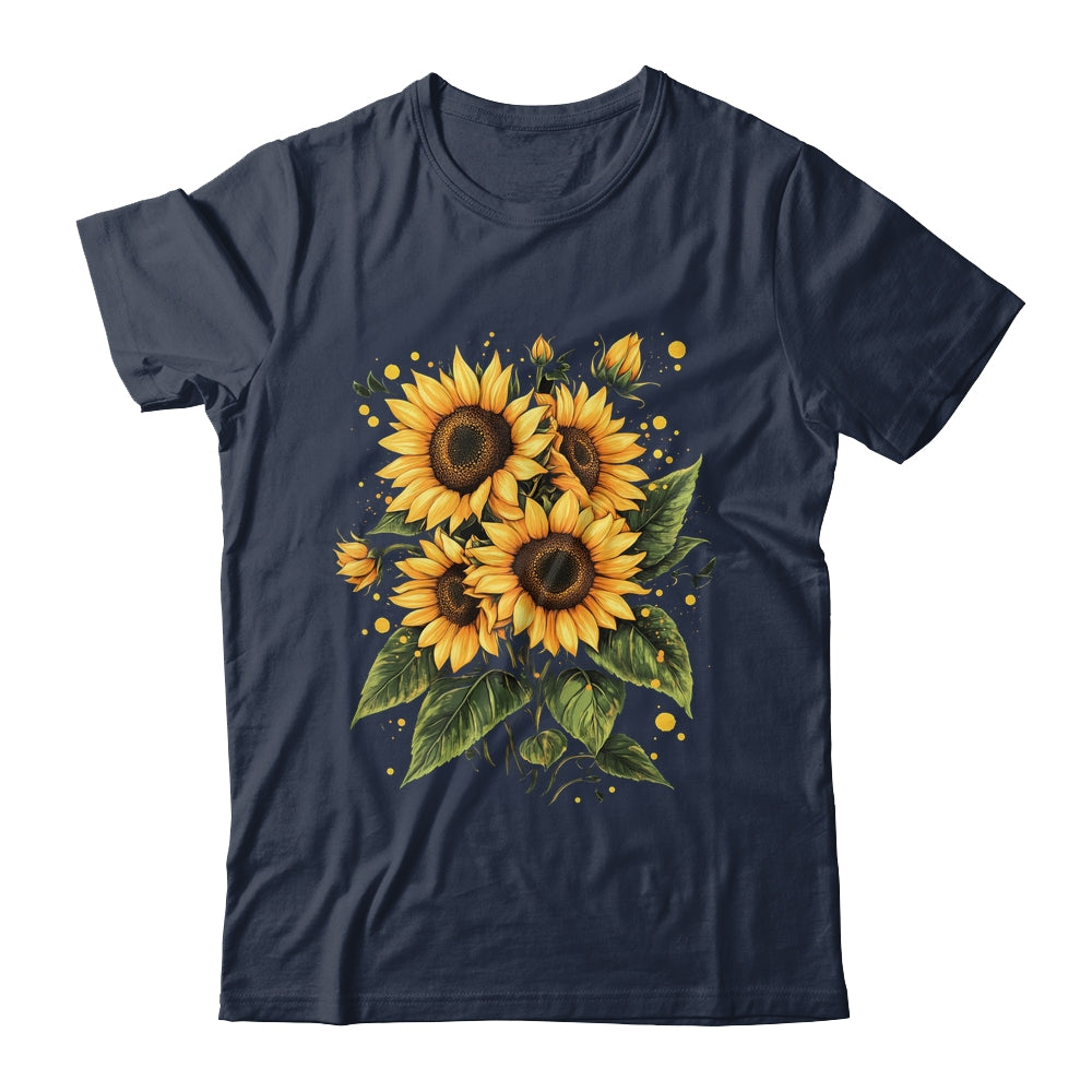 Summer Sunflowers Cute Summer Flowers Floral Women Girls Shirt & Tank Top | teecentury