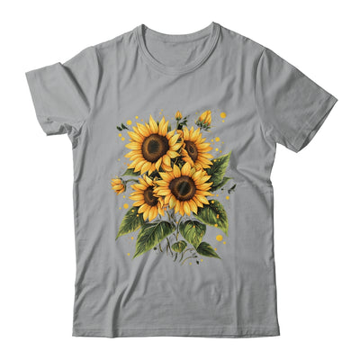 Summer Sunflowers Cute Summer Flowers Floral Women Girls Shirt & Tank Top | teecentury