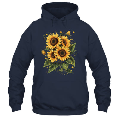 Summer Sunflowers Cute Summer Flowers Floral Women Girls Shirt & Tank Top | teecentury