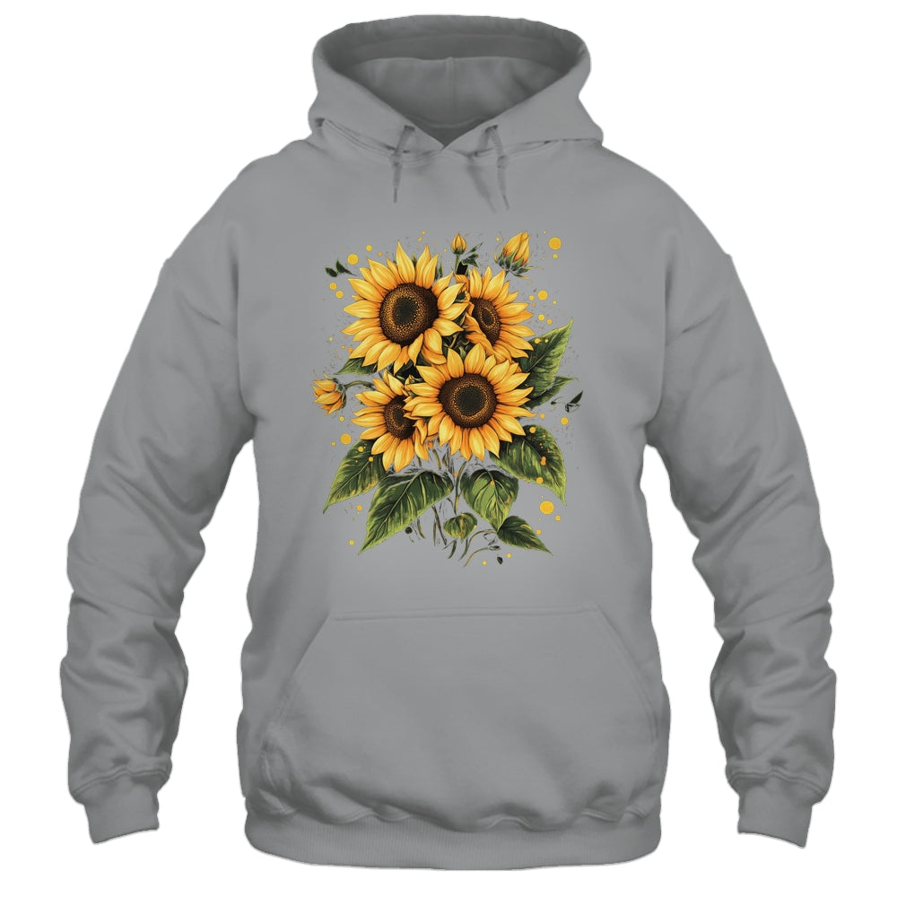 Summer Sunflowers Cute Summer Flowers Floral Women Girls Shirt & Tank Top | teecentury