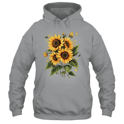 Summer Sunflowers Cute Summer Flowers Floral Women Girls Shirt & Tank Top | teecentury