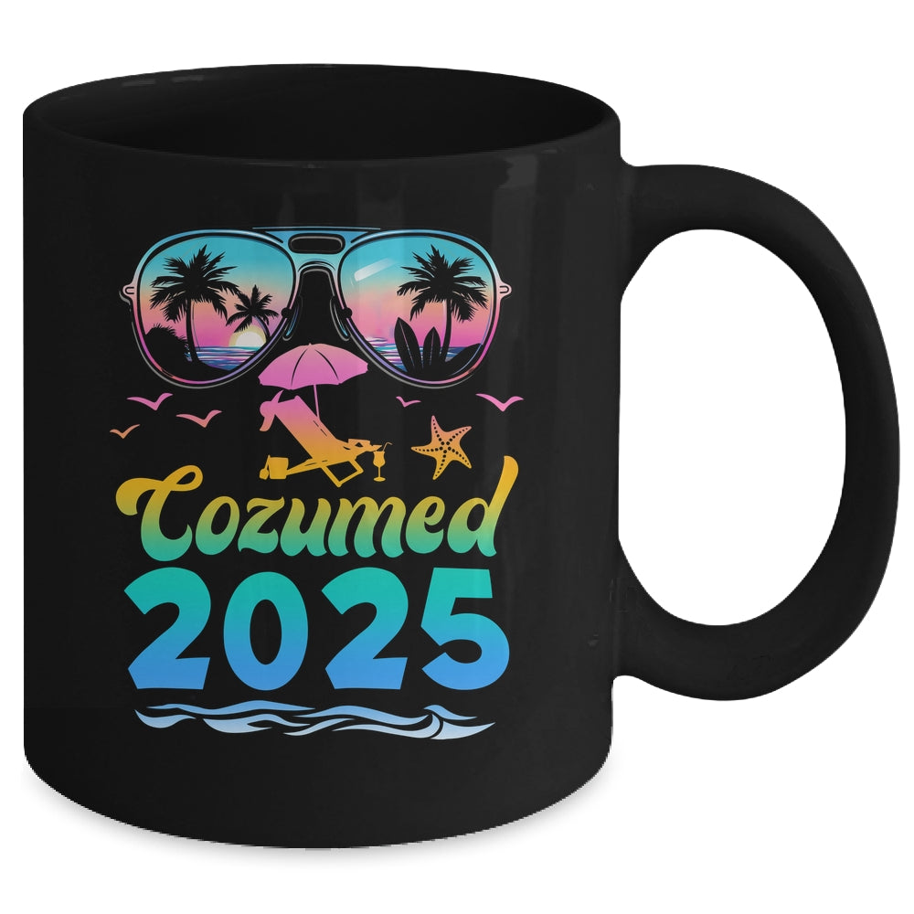 Summer Sunglasses 2025 Vacation Mexico Cozumel Beach Mug | teecentury