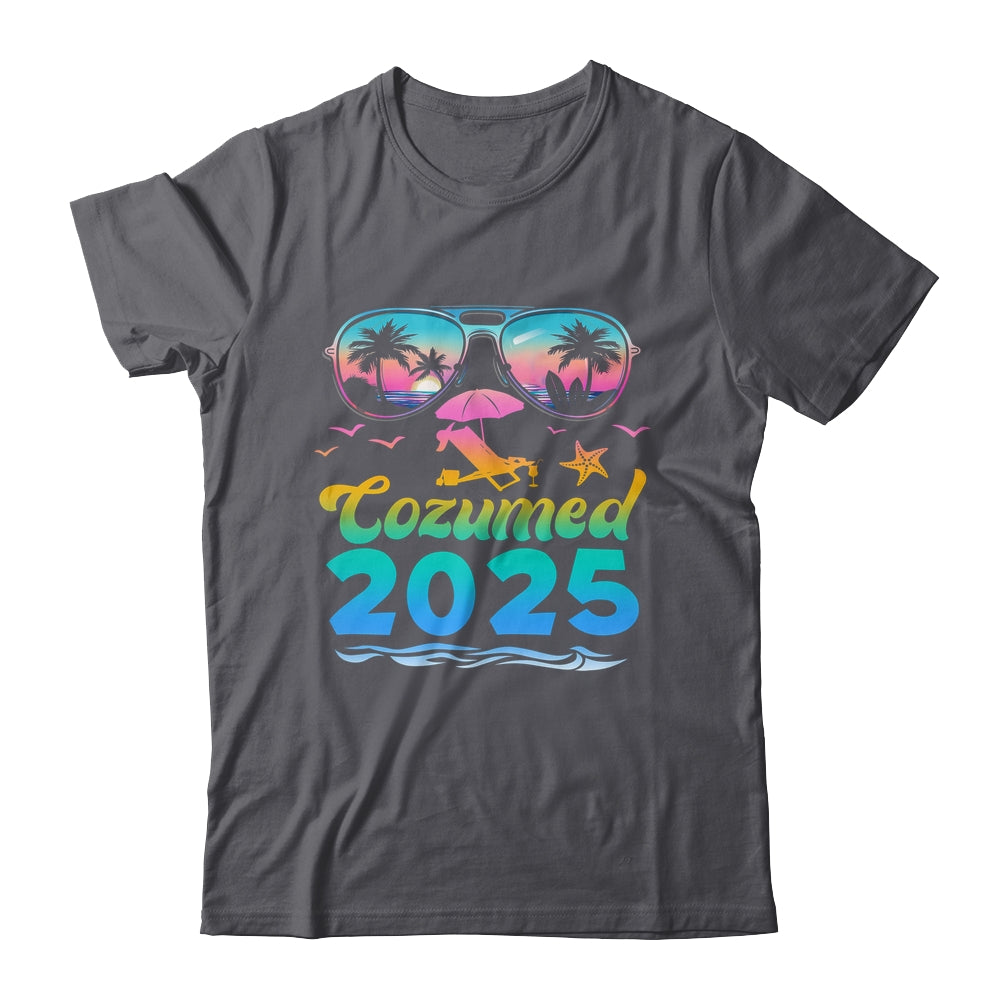 Summer Sunglasses 2025 Vacation Mexico Cozumel Beach Shirt & Tank Top | teecentury