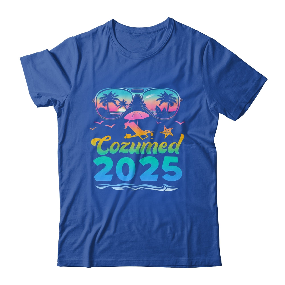 Summer Sunglasses 2025 Vacation Mexico Cozumel Beach Shirt & Tank Top | teecentury