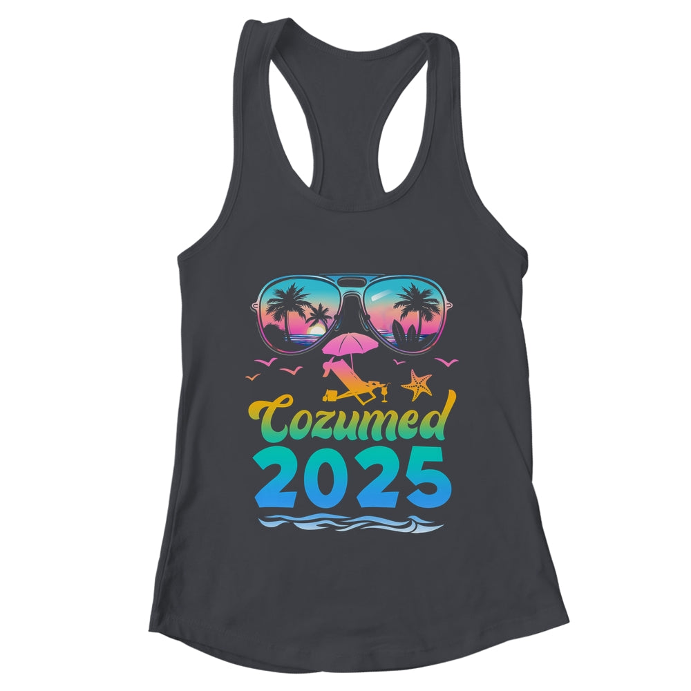 Summer Sunglasses 2025 Vacation Mexico Cozumel Beach Shirt & Tank Top | teecentury