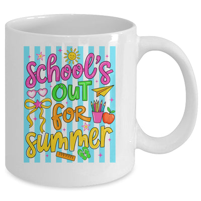 Summer Teacher School Out For Summer Last Day Of School Mug | teecentury