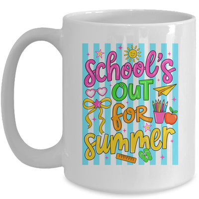 Summer Teacher School Out For Summer Last Day Of School Mug | teecentury