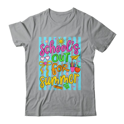Summer Teacher School Out For Summer Last Day Of School Shirt & Tank Top | teecentury