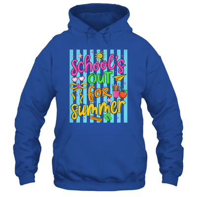 Summer Teacher School Out For Summer Last Day Of School Shirt & Tank Top | teecentury
