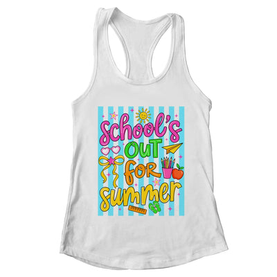 Summer Teacher School Out For Summer Last Day Of School Shirt & Tank Top | teecentury