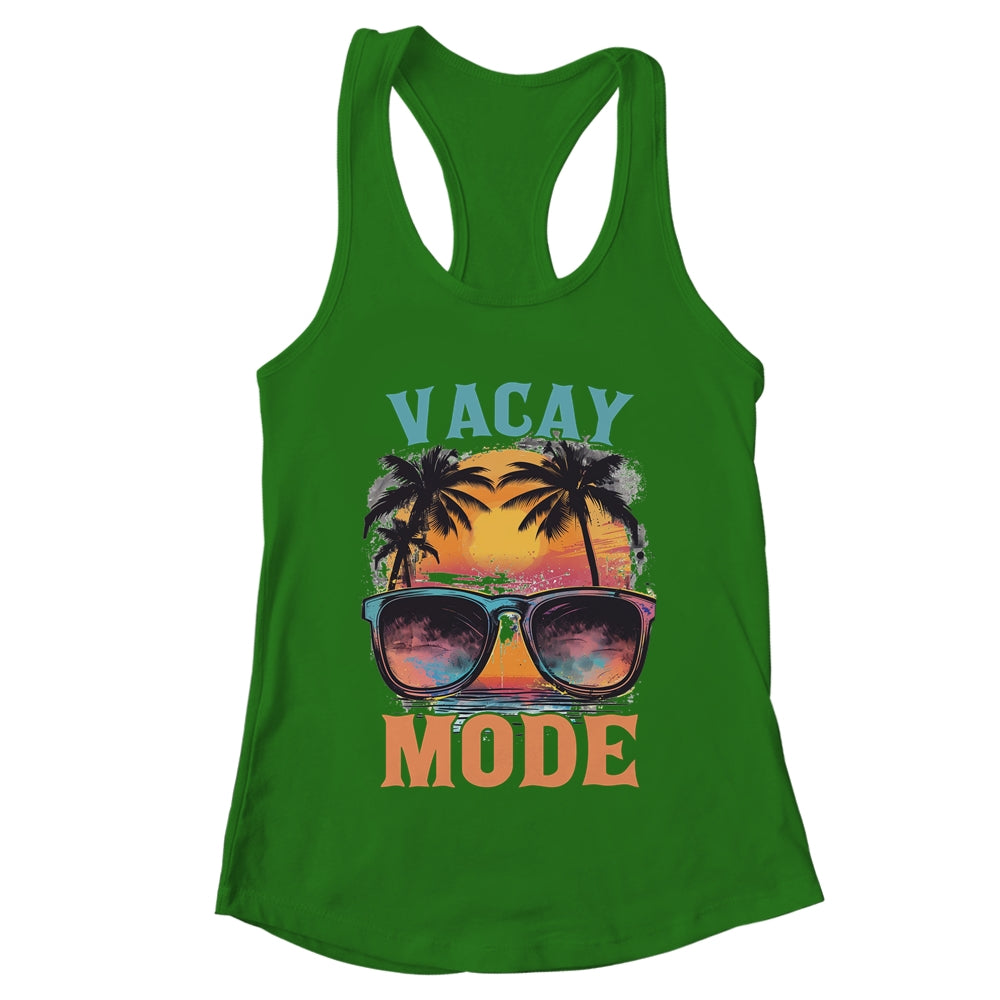 Summer Vacation Vacay Mode Family Vacation Beach Cruise Shirt & Tank Top | teecentury