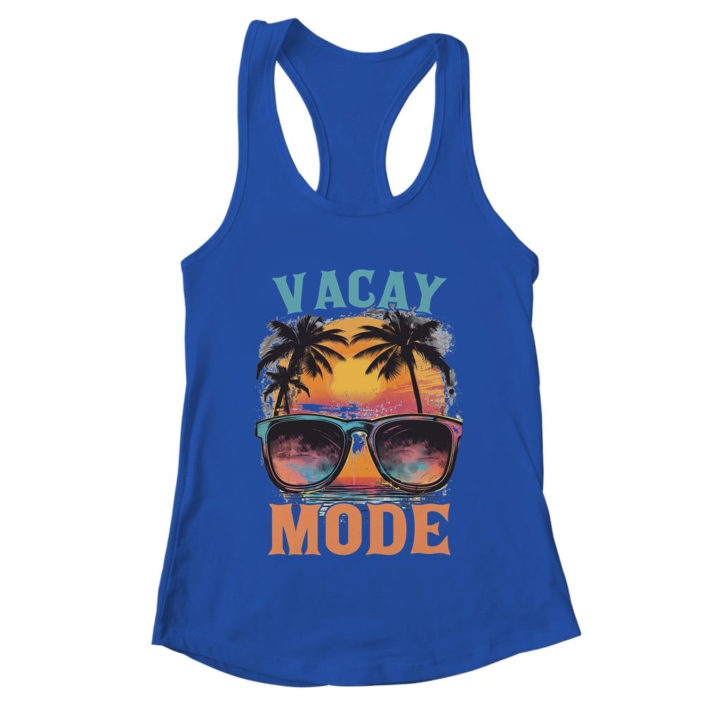 Summer Vacation Vacay Mode Family Vacation Beach Cruise Shirt & Tank Top | teecentury