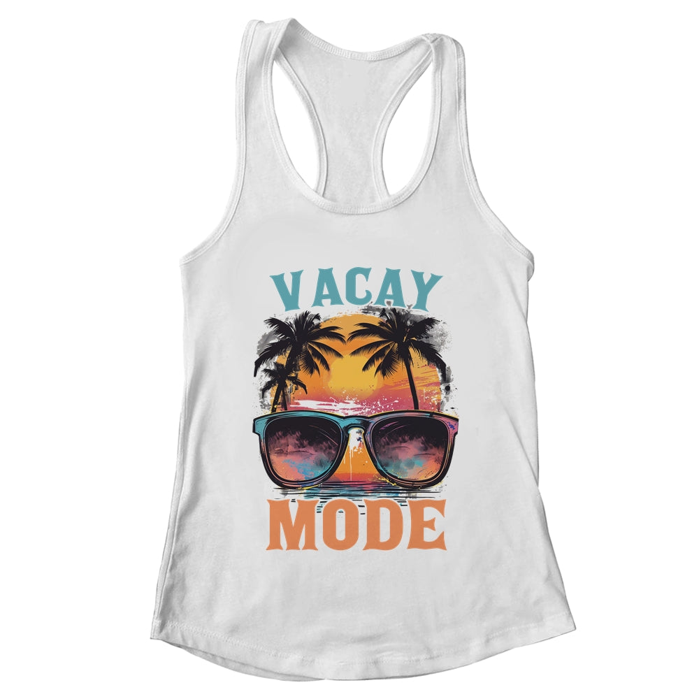 Summer Vacation Vacay Mode Family Vacation Beach Cruise Shirt & Tank Top | teecentury