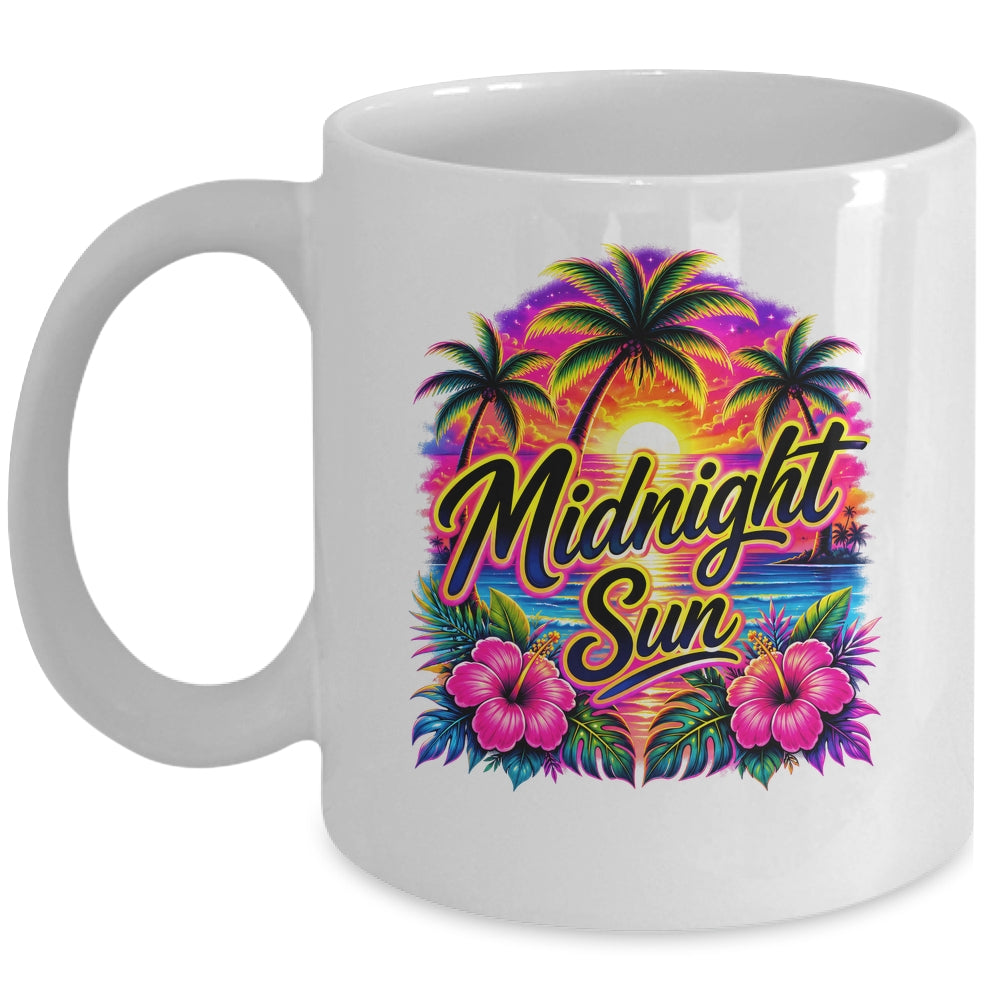Summer Vibes Beach Vacay Summertime Vacation Midnight A Sun Mug | teecentury