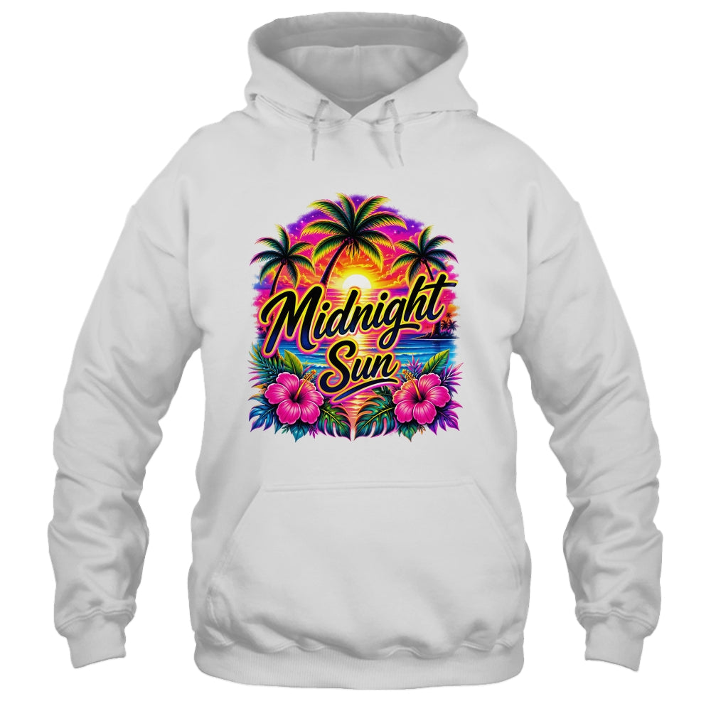 Summer Vibes Beach Vacay Summertime Vacation Midnight A Sun Shirt & Tank Top | teecentury