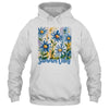 Summer Vibes Blue Floral Summer Women Wildflower Graphic Shirt & Tank Top | teecentury