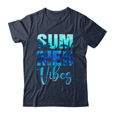 Summer Vibes Girls Trip Family Vacation Matching Group Shirt & Tank Top | teecentury