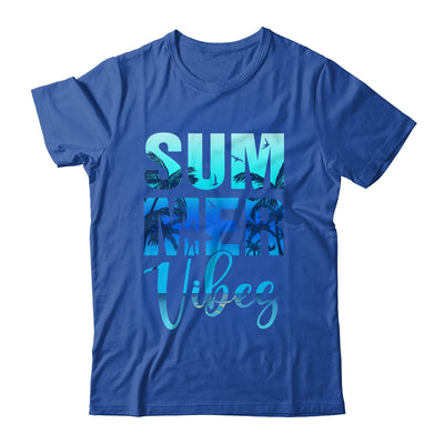 Summer Vibes Girls Trip Family Vacation Matching Group Shirt & Tank Top | teecentury
