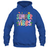Summer Vibes Retro Hello Summer Vacation Women Girls Boys Shirt & Tank Top | teecentury