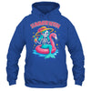 Summerween Mermaid Skeleton Halloween Flamingo Summer Vacay Shirt & Tank Top | teecentury