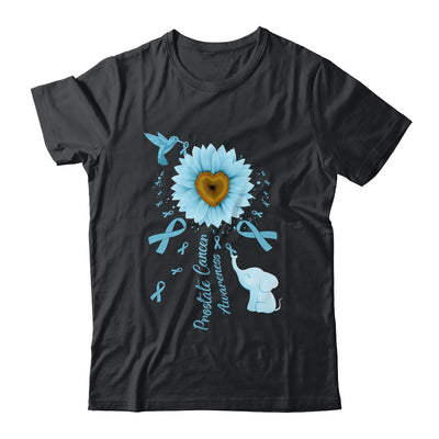 Sunflower Hummingbird Elephant Prostate Cancer Awareness Shirt & Tank Top | teecentury