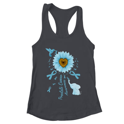Sunflower Hummingbird Elephant Prostate Cancer Awareness Shirt & Tank Top | teecentury