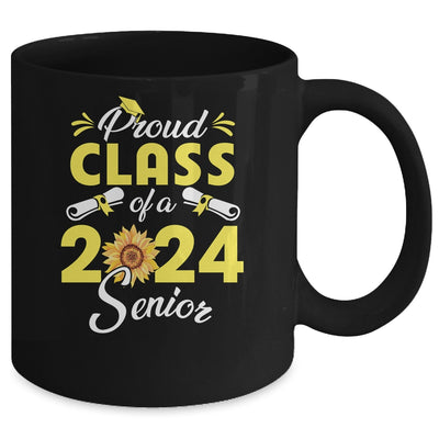 Sunflower Proud Class Of A 2024 Graduate Senior 24 Mug | teecentury