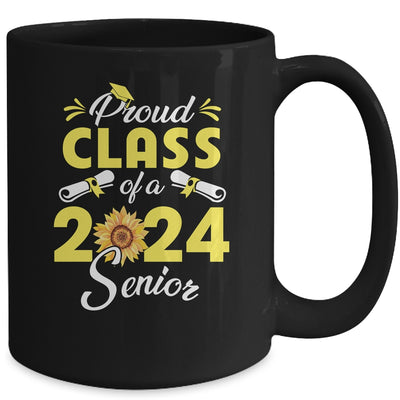 Sunflower Proud Class Of A 2024 Graduate Senior 24 Mug | teecentury