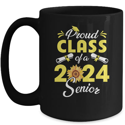 Sunflower Proud Class Of A 2024 Graduate Senior 24 Mug | teecentury