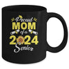 Sunflower Proud Mom Of A Class Of 2024 Graduate Senior 24 Mug | teecentury