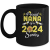 Sunflower Proud Nana Of A Class Of 2024 Graduate Senior 24 Mug | teecentury