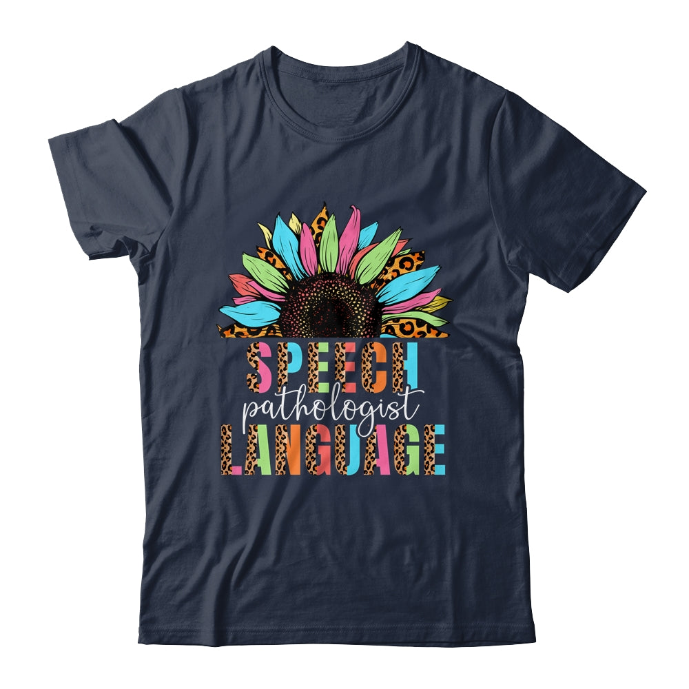 Sunflower Speech Therapy SLP Speech Language Pathologist Shirt & Hoodie | teecentury
