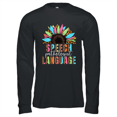 Sunflower Speech Therapy SLP Speech Language Pathologist Shirt & Hoodie | teecentury