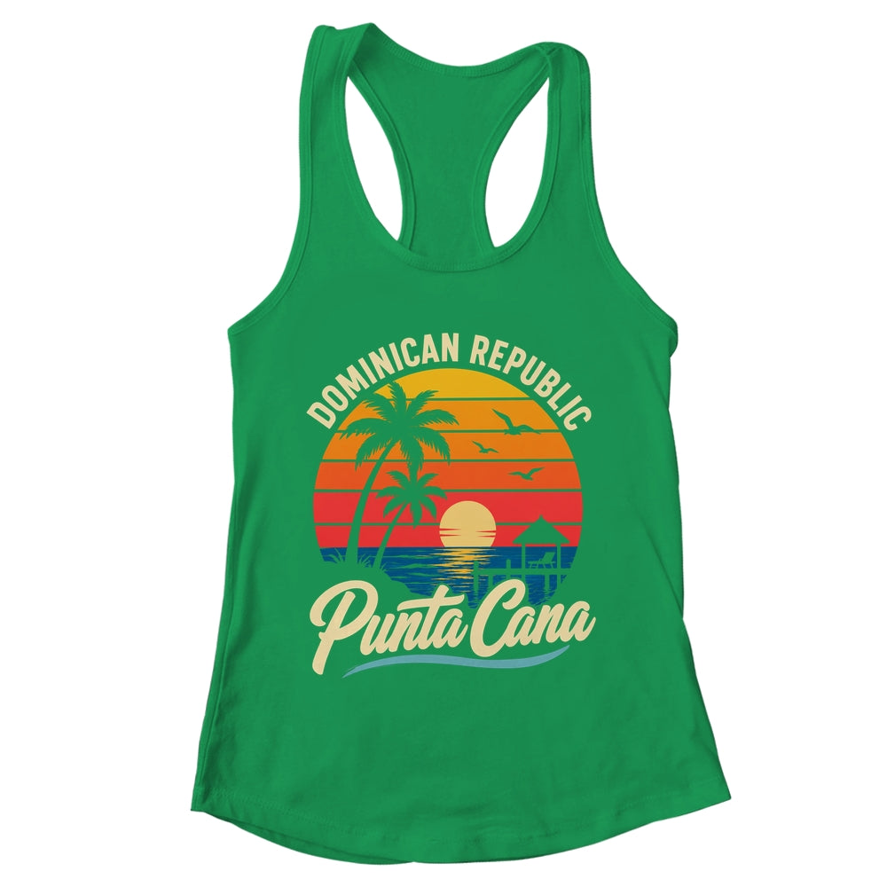 Sunset Punta Cana Beach Souvenir Dominican Republic Retro Shirt & Tank Top | teecentury