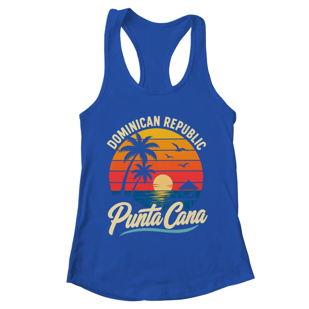 Sunset Punta Cana Beach Souvenir Dominican Republic Retro Shirt & Tank Top | teecentury