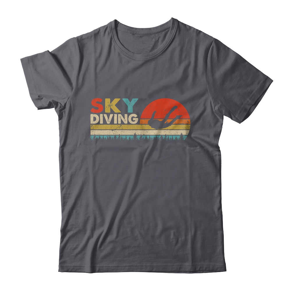 Sunset Skydiving Art Men Women Skydive Sky Diving Skydiver Shirt & Tank Top | teecentury