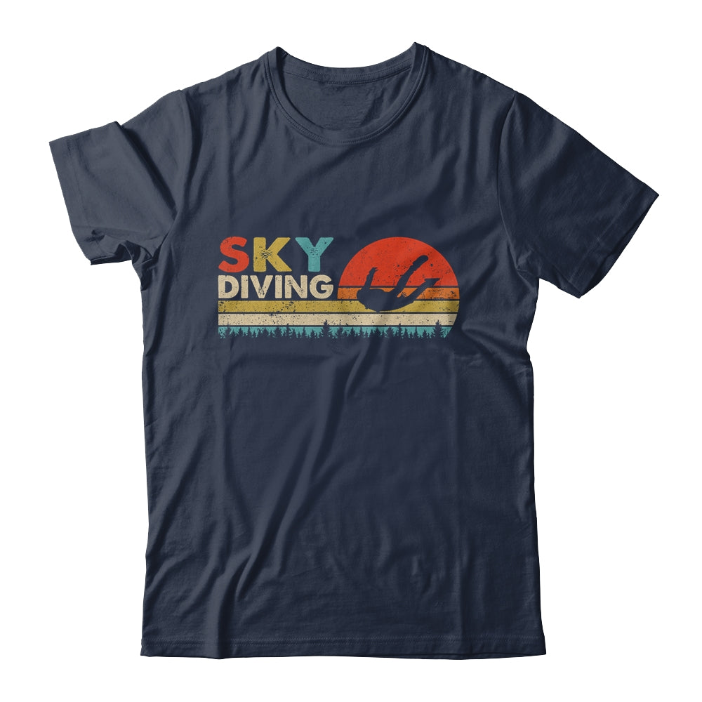 Sunset Skydiving Art Men Women Skydive Sky Diving Skydiver Shirt & Tank Top | teecentury