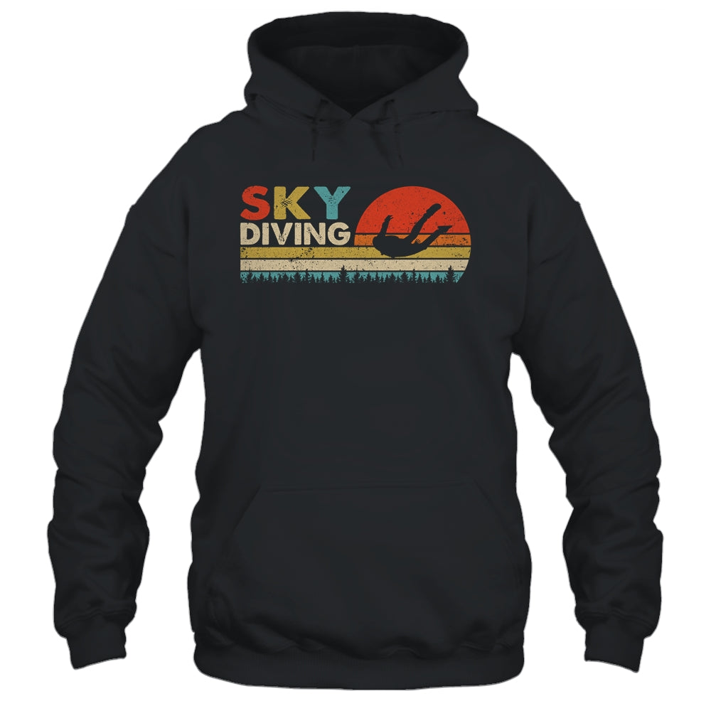 Sunset Skydiving Art Men Women Skydive Sky Diving Skydiver Shirt & Tank Top | teecentury