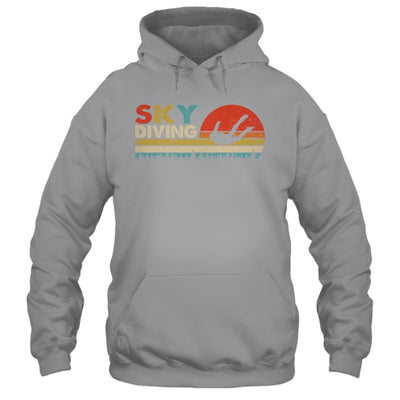 Sunset Skydiving Art Men Women Skydive Sky Diving Skydiver Shirt & Tank Top | teecentury