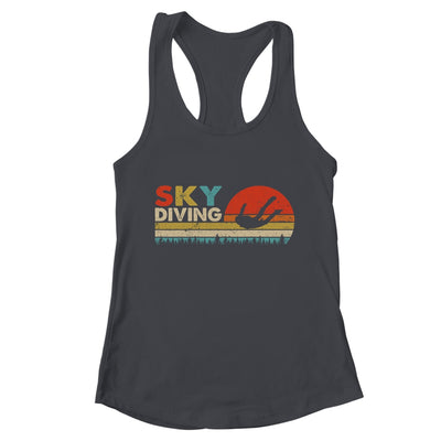 Sunset Skydiving Art Men Women Skydive Sky Diving Skydiver Shirt & Tank Top | teecentury