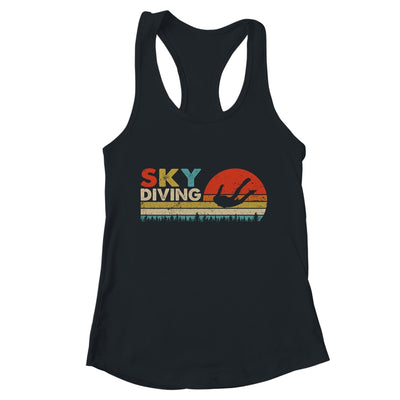 Sunset Skydiving Art Men Women Skydive Sky Diving Skydiver Shirt & Tank Top | teecentury