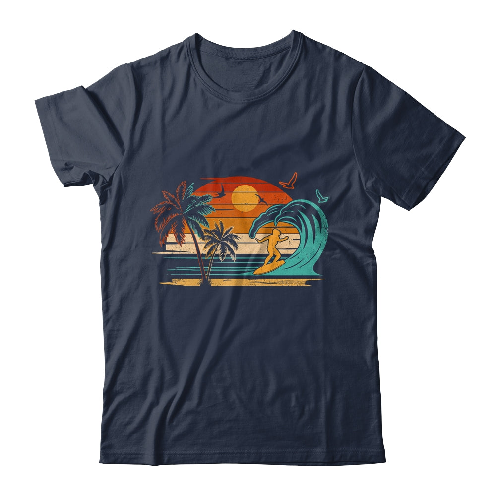 Surf Art For Men Women Beach Surfer Hawaiian Wave Surfing Shirt & Tank Top | teecentury