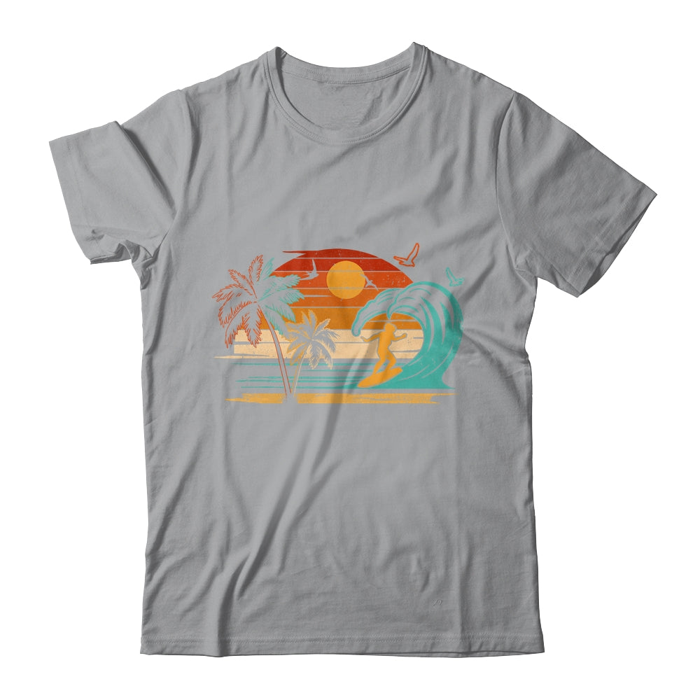 Surf Art For Men Women Beach Surfer Hawaiian Wave Surfing Shirt & Tank Top | teecentury