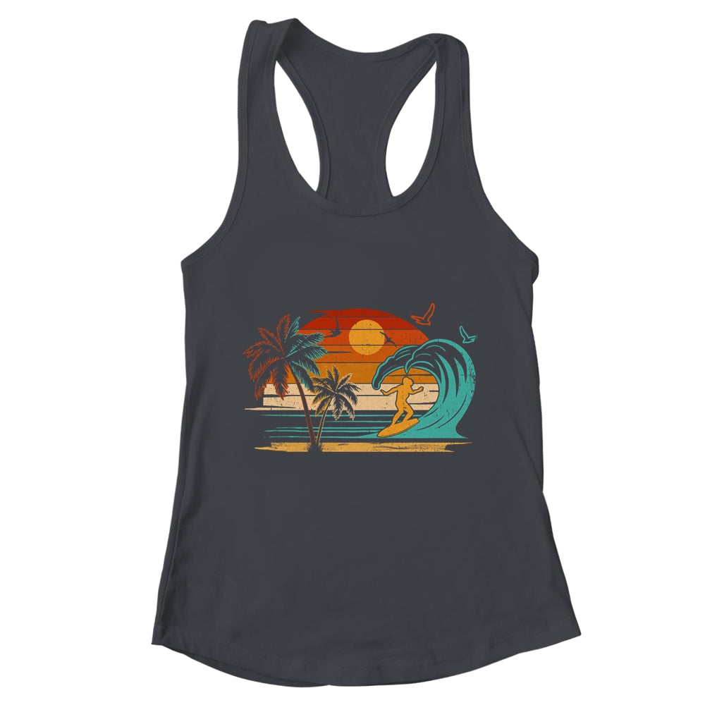 Surf Art For Men Women Beach Surfer Hawaiian Wave Surfing Shirt & Tank Top | teecentury