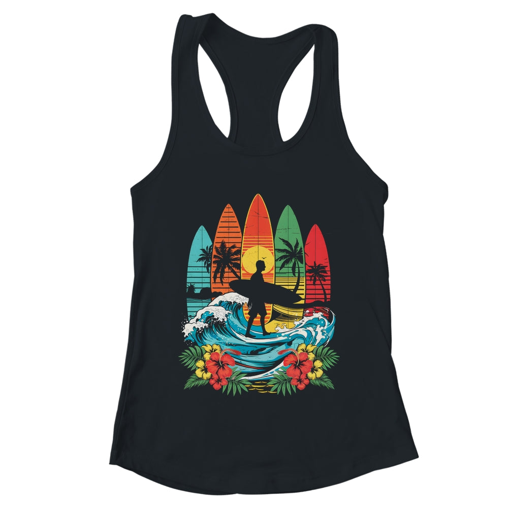 Surfboarder Hawaii Wave Surfing Beach Surfer Lover Men Women Shirt & Tank Top | teecentury