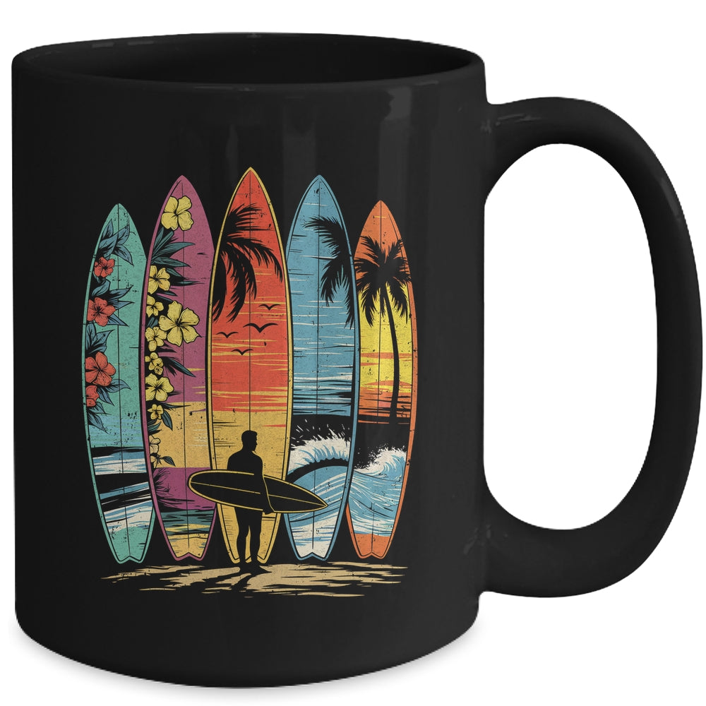 Surfboarder Hawaii Wave Surfing Lover Beach Surfer Men Women Mug | teecentury
