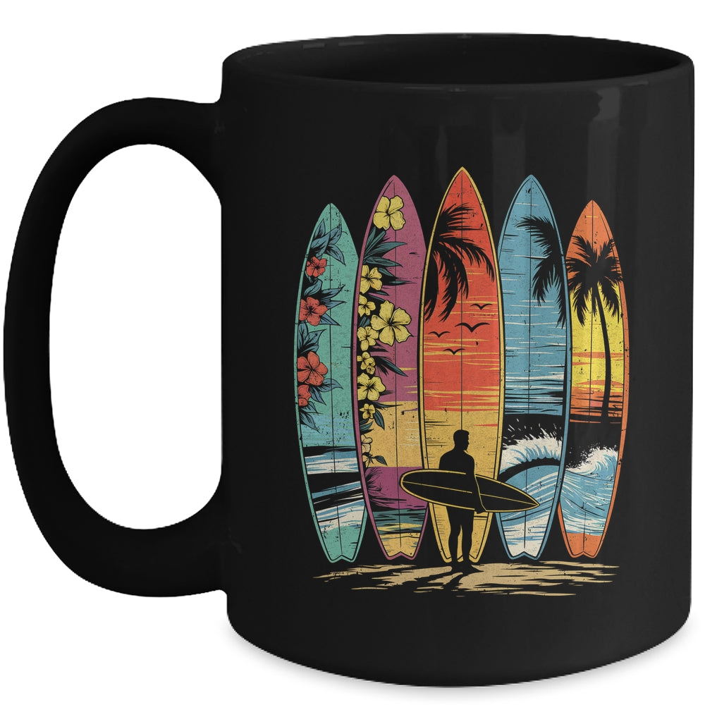Surfboarder Hawaii Wave Surfing Lover Beach Surfer Men Women Mug | teecentury
