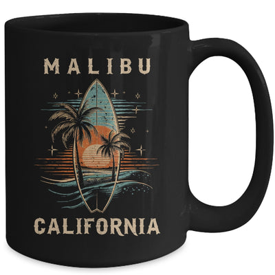 Surfboarder Malibu California Surf Board Surfing Surfer Mug | teecentury