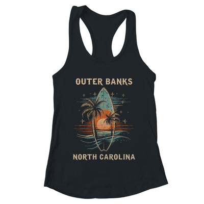Surfboarder Outer Banks North Carolina Surf Board Surfing Surfer Shirt & Tank Top | teecentury
