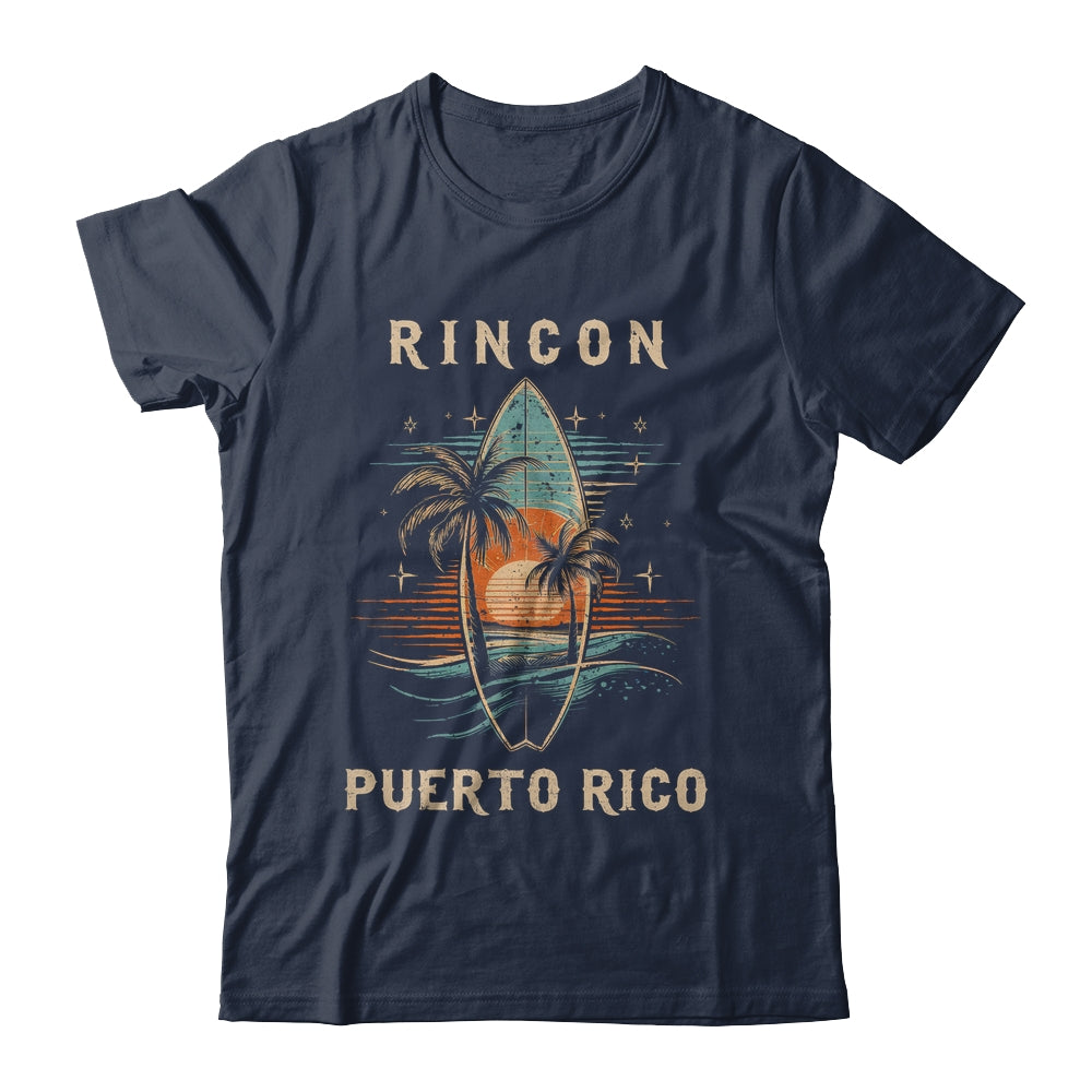 Surfboarder Rincon Puerto Rico Surf Board Surfing Surfer Shirt & Tank Top | teecentury